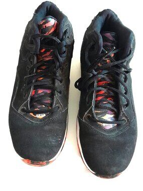 Nike Air Jordan Boys Black Mid Top Sneaker CK1425-011 Size 7 Youth